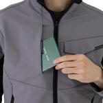 ストレッチ半袖ブルゾン ANDARE SCHIETTI