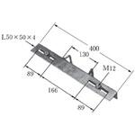 バンド管類引留金物 イワブチ