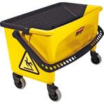 ラバーメイドCS プレス式リングバケット  イエロー RUBBERMAID