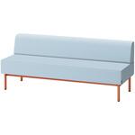 CLソファ 背あり ストレートタイプ W1800 張地DY<配送時組立サービス付> イトーキ