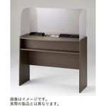 LCシリーズ ライティングテーブル 棚付(情報ボード付・サイドパネル付)<配送時組立サービス付> イトーキ