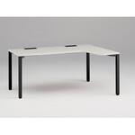 アクトリンク パーソナルテーブル 90度オペレーション(7/4) 右凸 アジャスター脚<配送時組立サービス付> イトーキ