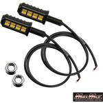 バイク用 アルミ製 LEDウインカー 12V 2個セット MAD MAX(マッドマックス)