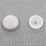 スナップキャップ(グレー)(1000ヶ入り) カーク産業