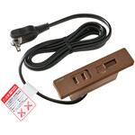 家具用コンセントUSB ELPA