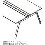 アフィーノ センターカバー 両面タイプ W1800<配送時組立サービス付> イトーキ