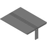 アフィーノ ワークベンチ 両面タイプ 連増セット 木製脚 W2400×D1600<配送時組立サービス付> イトーキ