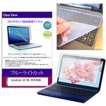 キーボードカバー シリコン と dynabook GZ/HA 2026年版 13.3インチ 対応 ブルーライトカット光沢 液晶保護フィルム セット 互換品 シーフォース