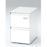 インクルードワゴン A4・2段 ダイヤル錠<配送時組立サービス付> イトーキ