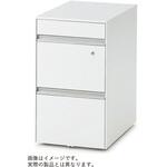 インクルードワゴン A4・2段+深型ペントレイ引出し ダイヤル錠<配送時組立サービス付> イトーキ