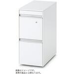 インクルードワゴン スリム A4・2段+ペントレイ引出し キャスターロック付<配送時組立サービス付> イトーキ