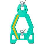 単管用バリケード KYプラガードⅡ 緑 5本セット 八木熊