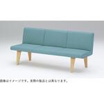 ウェイティングNH 3連 肘なし 木製脚  張地D  <配送時組立サービス付> イトーキ