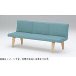 ウェイティングNH 4連 肘なし スチール脚  張地C<配送時組立サービス付> イトーキ