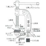 アースクリップEC-500部品 阪口製作所