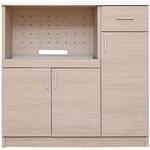 スライド棚付きキッチンカウンター タカシン家具工業