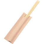 彩モダン 割箸袋入 竹天削 21cm  未晒(100膳入) 山本電気