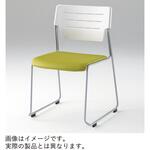 エレックSCチェア 背パッドなし ループ脚 PV張地<配送時組立サービス付> イトーキ
