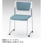 エレックチェア 背パッド付 PV張地<配送時組立サービス付> イトーキ