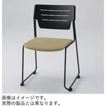 エレックチェア 背パッドなし PV張地<配送時組立サービス付> イトーキ