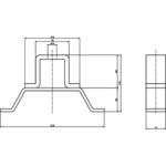 MT-120 受座 中西産業