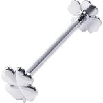 クローバーナイフレスト代用ロジウムメッキ100C/1(5pcs) 浅川製作所