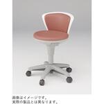 サポートスツール2 背付 グライド脚 張地DL<配送時組立サービス付> イトーキ