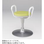サポートスツール2 肘付 グライド脚 張地DL<配送時組立サービス付> イトーキ