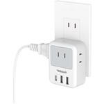 6ポート電源タップ TESSAN