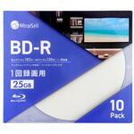 録画用BD-R25GB 10枚パックJ/C ミライセル