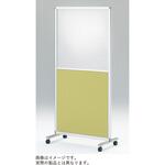 スクリーンパネルKタイプ 1連 樹脂・クロスパネル アジャスター付(単独用)<配送時組立サービス付> イトーキ