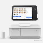 Square iPod POSレジ スターターパック(Square Stand + mPop+レシートロール紙6巻) Square