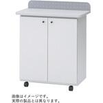HAK-0710S-WE ストール製キッチンキャビネット W700<配送時組立サービス付> イトーキ