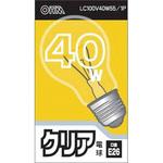 クリア白熱電球 オーム電機