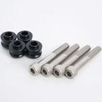 1470085B オフセットカラー 14.5mm BLK & クロモリキャップボルト HYPERPRO(ハイパープロ)