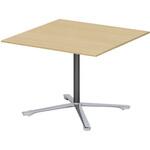 ホバーテーブル 折りたたみタイプ 十字脚 正方形 アルミミラー脚