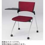 マノスチェア ネスティングタイプ 背パッド付 メモ台付 棚付 張地SA<配送時組立サービス付> イトーキ
