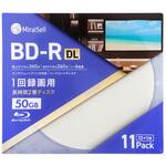 録画用BD-RDL50GB 10枚+1枚 J/C ミライセル