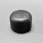 キャップ 可鍛鋳鉄製管継手 (黒) 日本継手(旧:JFE継手)
