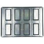 シルバー フィナンシェ天板 シリコン付 松永製作所