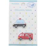 RG351-25032 ワッペン パトカー・消防車 パイオニア