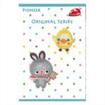 ワッペン うさぎとヒヨコ パイオニア