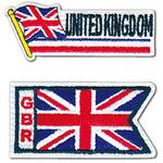 BW022-05198 ワッペン 国旗/イギリス パイオニア