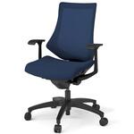 KG175JBM-T1B2 エフチェア 固定肘付 メッシュバック ウレタンキャスター<配送時組立サービス付> イトーキ