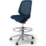 ノートチェア ハイポジションタイプ ローバック 肘なし ランバーサポートなし メッシュJV 樹脂脚<配送時組立サービス付> イトーキ