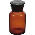 広口試薬びん (茶色) 1，000mL ナリカ