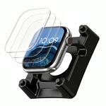 アップルウォッチ 衝撃吸収フィルム 3枚入 【SE/Series6/5 40mm対応】 全面保護 高透明 貼り付けツール付 エレコム アップルウォッチ 衝撃吸収フィルム 3枚入 【SE/Series6/5 40mm対応】 全面保護 高透明 貼り付けツール付 エレコム