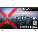 75インチ IPS(ADS)パネル USB再生 4K大型モニター 5年保証モデル JAPANNEXT