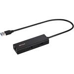 Giga対応 USB-A LANアダプターハブ付 ブラック BUFFALO(バッファロー)