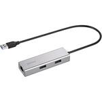 LUD-U3-AU101SV Giga対応 USB-A LANアダプターハブ付 シルバー BUFFALO(バッファロー)